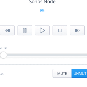 RaspberryPi 3 with Sonos Node HTTP-API